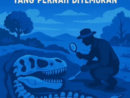 Meneliti Fosil Dinosaurus Terbesar yang Pernah Ditemukan