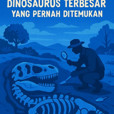 Meneliti Fosil Dinosaurus Terbesar yang Pernah Ditemukan
